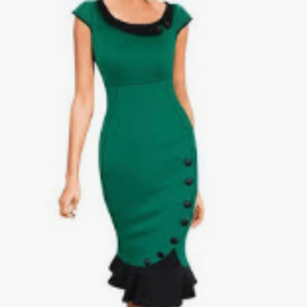 Vintage style pencil dress